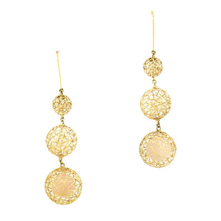 Baiyang Qiu: Rose Quartz Earrings