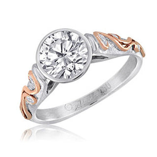 Alishan: Rose and White Gold Mounting