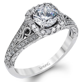 SimonG: Filigree Engagement Ring