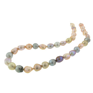 Pastel Pearl Strand Necklace