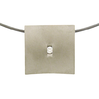 Platinum 'Sail' Pendant
