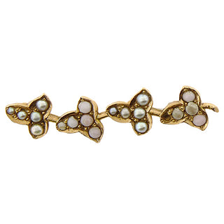 Antique Ivy Brooch