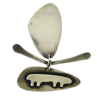 Ed Wiener 'Primitivism" Brooch