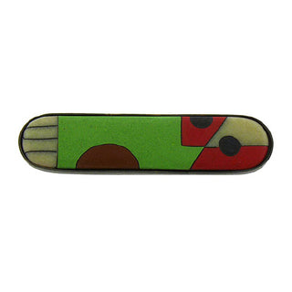 Enamel Color Field Brooch