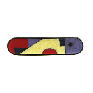 Abstract Color Brooch