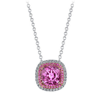 Pink Sapphire Pendant