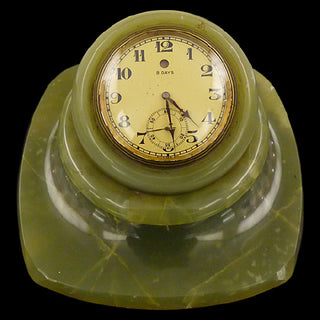 Green Onyx 8 Day Clock