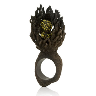 Silver Bud Ring