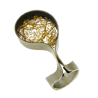 Swoosh Teardrop  Ring