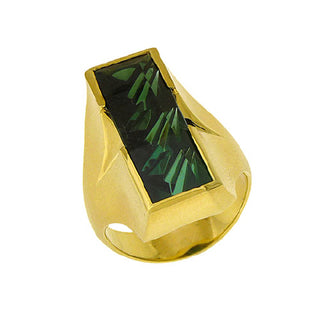 GreenTourmaline Ring