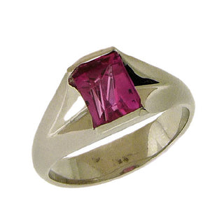 Raspberry Tourmaline Ring