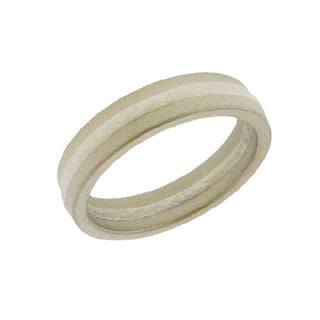 Platinum and Gold Fusion Ring