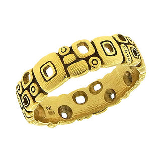 Alex Sepkus: 18K 'Little Windows' Ring