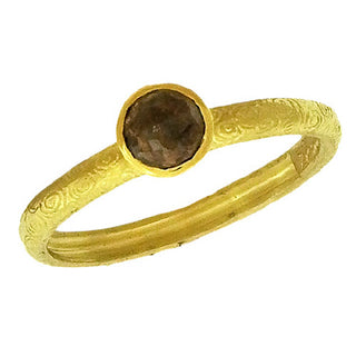 Alishan: Rose-Cut Diamond Stack Ring