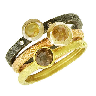 Alishan:  Rose-Cut Diamond Ring