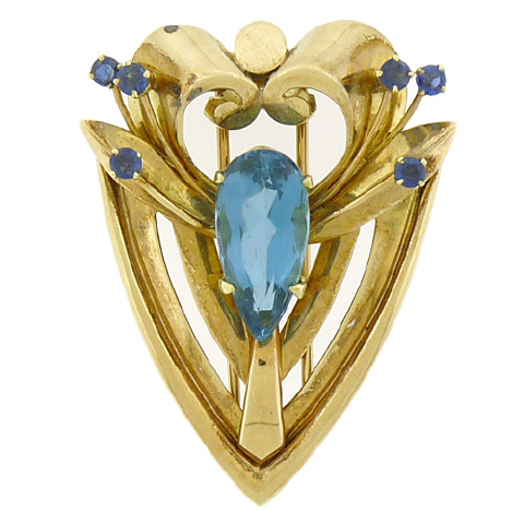 Tiffany & Co Clip Brooch