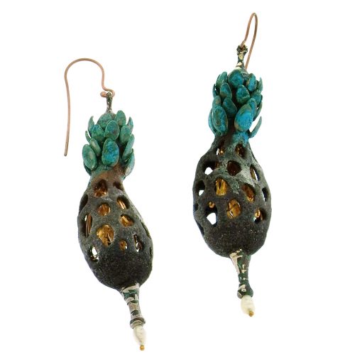 Arata Fuchi: "Surge of Emotion" Earrings - Image 3