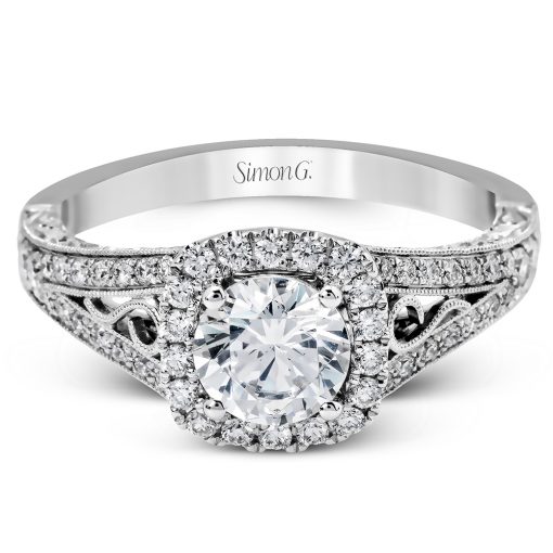 SimonG: Filigree Engagement Ring - Image 2