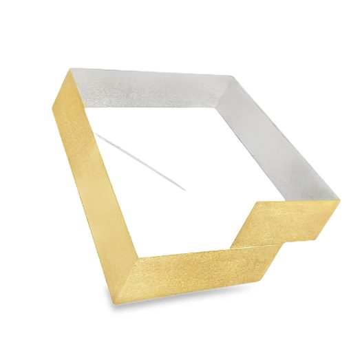 Claude Chavent: 'Platinum 18K 'Plus D'1 Tour' Brooch - Image 3