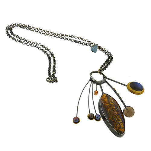 'Canyon' Cluster Necklace - Image 2