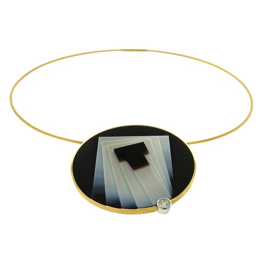 Tom Munsteiner: Agate Necklace - Image 2