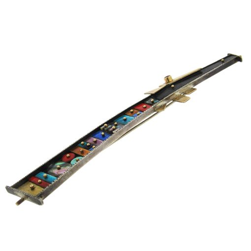 Enamel Ebony Brooch - Image 3