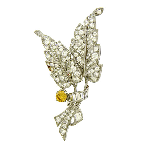 Bailey Banks Biddle Diamond Brooch - Image 2