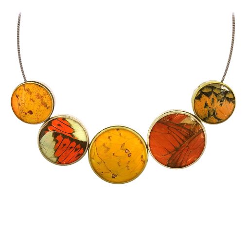 Jennifer Trask: Butterfly Wing Pendant - Image 2