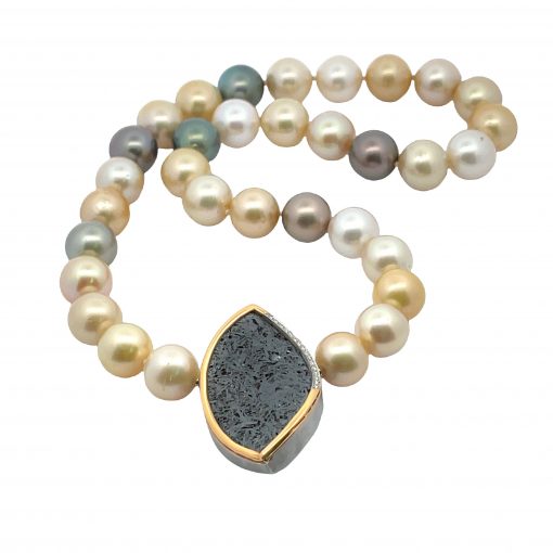 Multi-Color South Sea Pearl Necklace - Image 5