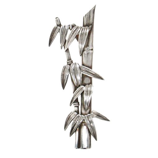 Sterling Bamboo Brooch and Earrings - Image 6