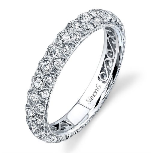 SimonG: Diamond Eternity 'Peacock's Eye' Band - Image 3