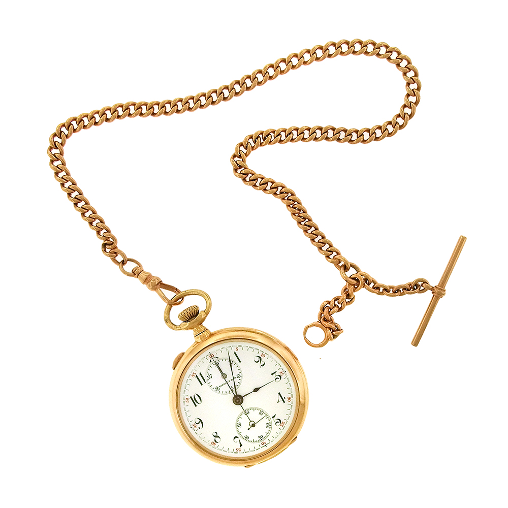 Rose Gold Pocket Watch Chain Aaron Faber