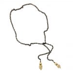 Clare Ullman: Freshwater Pearl Drop Lariat Necklace - Image 2