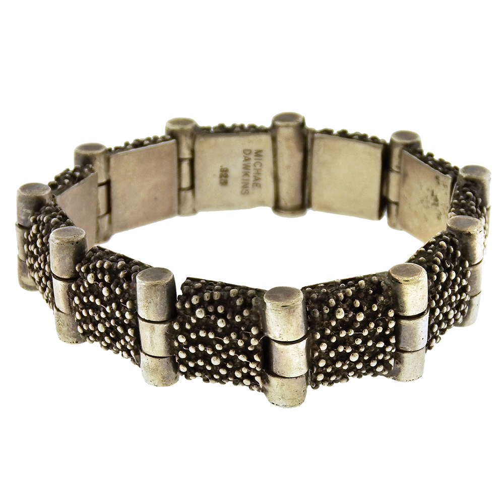 Michael Dawkins Panel Link Sterling Bracelet Michael Dawkins Panel Link Sterling Bracelet