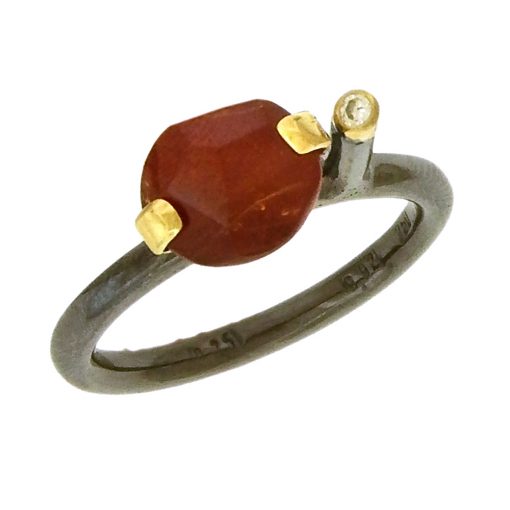 Margoni Studio: Mandarin Garnet Ring