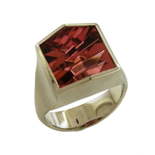 Tom Munsteiner:  Pink Tourmaline Ring - Image 5