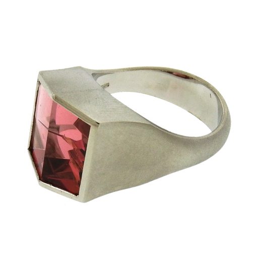 Tom Munsteiner:  Pink Tourmaline Ring - Image 3
