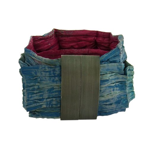 Pavel Kaczynski: Pleated Steel Mesh Bracelet - Image 2