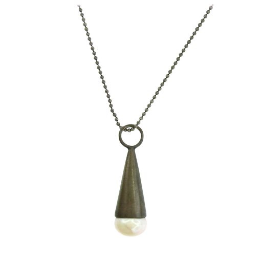 Maria Rzewuska: Freshwater Pearl Pendant Necklace - Image 3