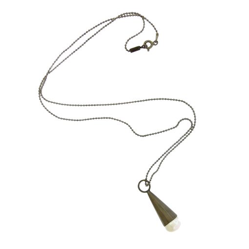 Maria Rzewuska: Freshwater Pearl Pendant Necklace - Image 2