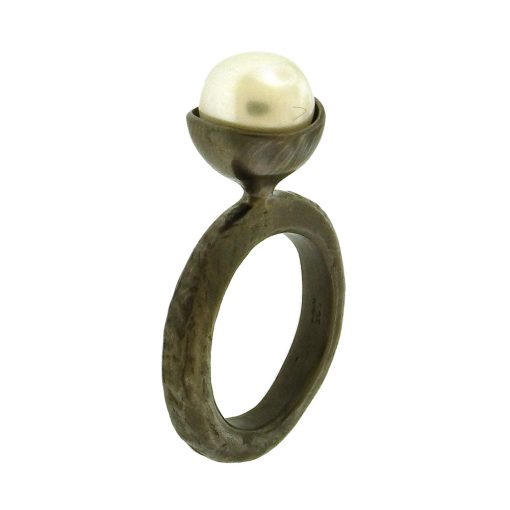 Pearl Cup Ring - Image 3