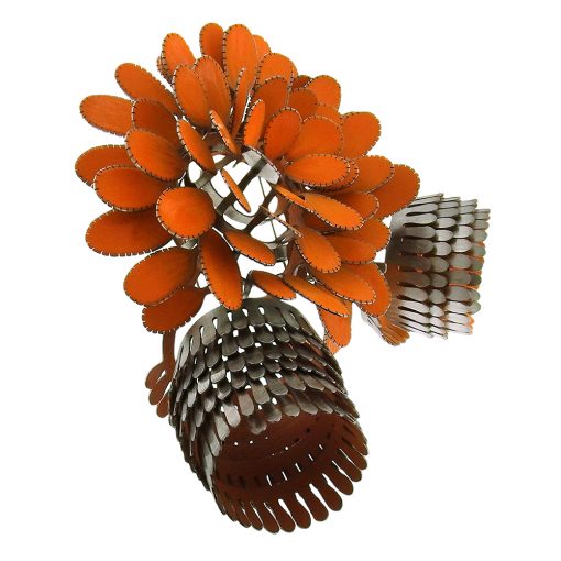 Mirjam Hiller: Enamelled Steel Brooch, Circa 2015 - Image 2