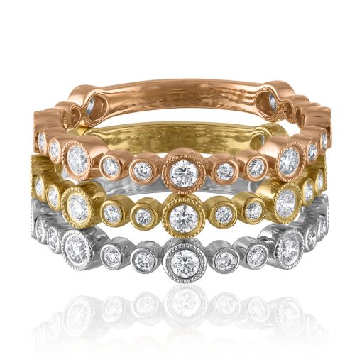 SimonG: Diamond Stacking Ring - Image 3
