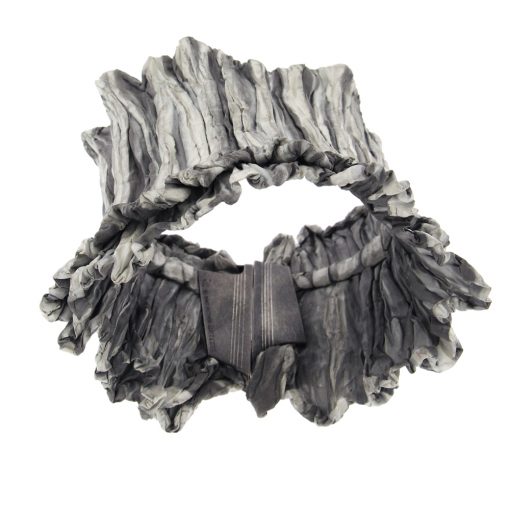Pavel Kaczynski: Patinated Ruffle Cuff Bracelet - Image 4