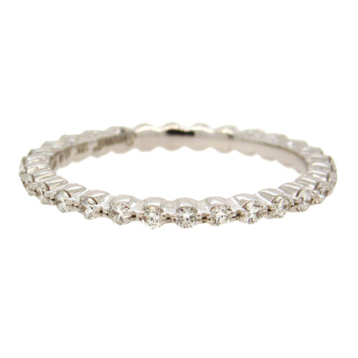 SimonG: Diamond White Gold Eternity Band - Image 2