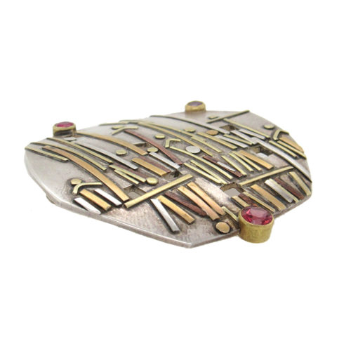 Earl Pardon:  Modernist Brooch - Image 2