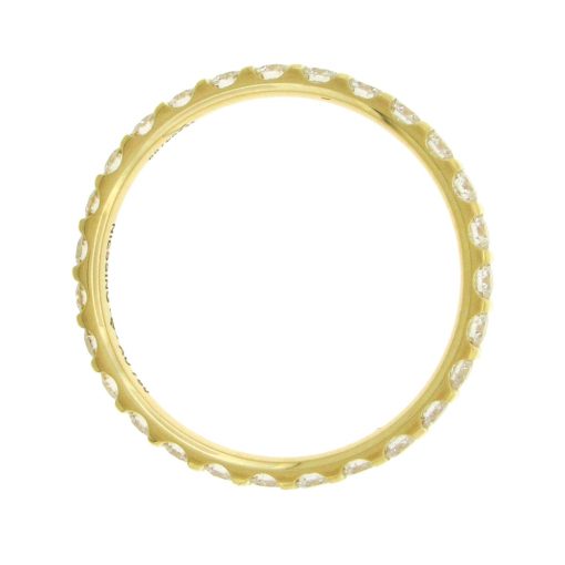 Niessing: 18K Gold Diamond Eternity Ring - Image 3