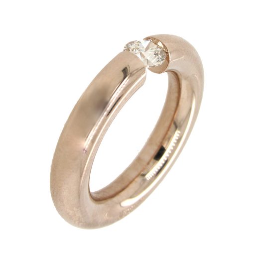 Niessing:  18K Gold Diamond Tension-Set Ring - Image 5
