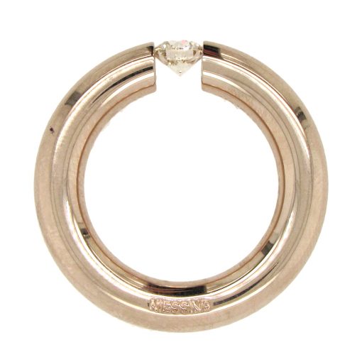 Niessing:  18K Gold Diamond Tension-Set Ring - Image 6