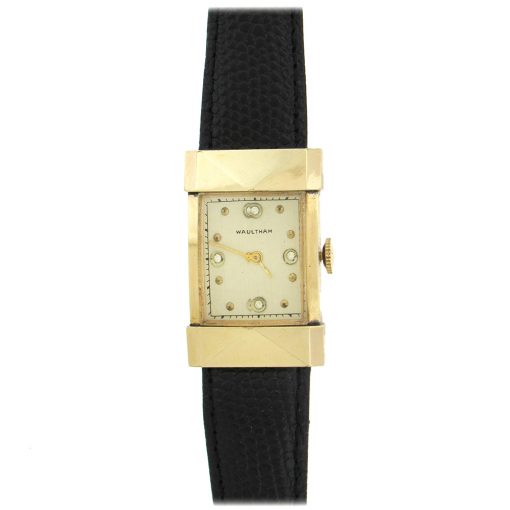 Waltham Stylized Vintage Tank Watch, Circa 1940's - Image 6